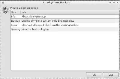 SparkyBackup-System