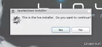 SparkyLinux installer