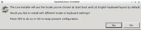 SparkyLinux installer
