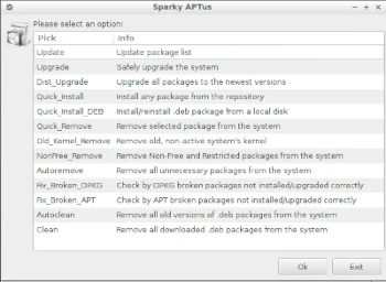 Sparky APTus 0.1.8