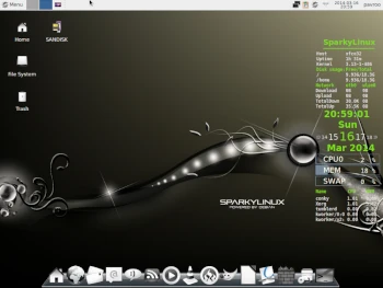 SparkyLinux 3.4 LXDE, e18 & Razor-Qt is out