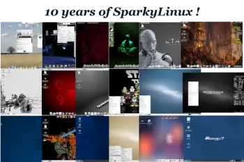 10 years of SparkyLinux!