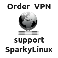 SparkyLinux & MidoriVPN & Astian Cloud